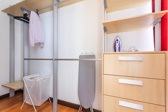 Many modern ironing boards