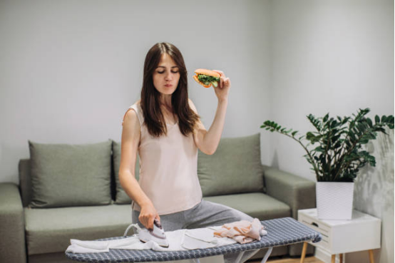 Unstable ironing board legs under pressing force