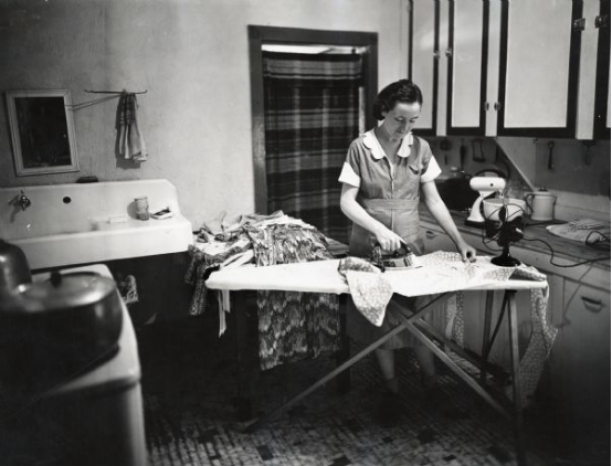 The key role of ironing board in vintage clothing care 1 ironing board 40941